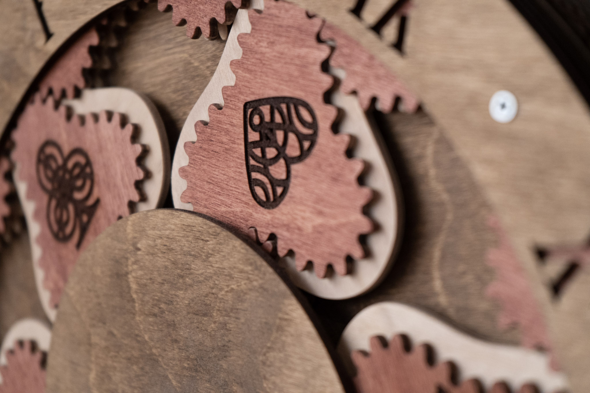 gears and clock puzzle